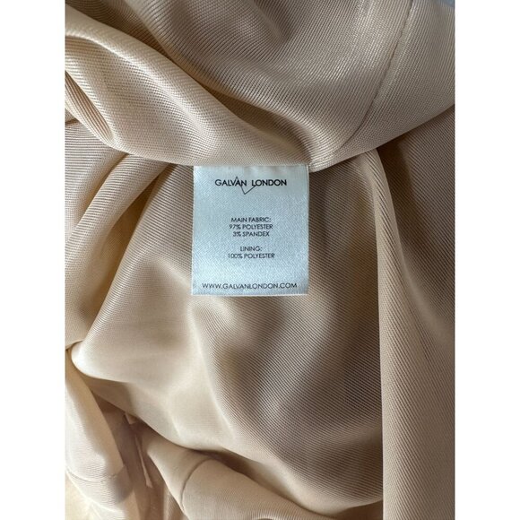 Galvan London Dress Gold Sequin Maxi FR34 US2 | Designer Evening Gown - Picture 9 of 9